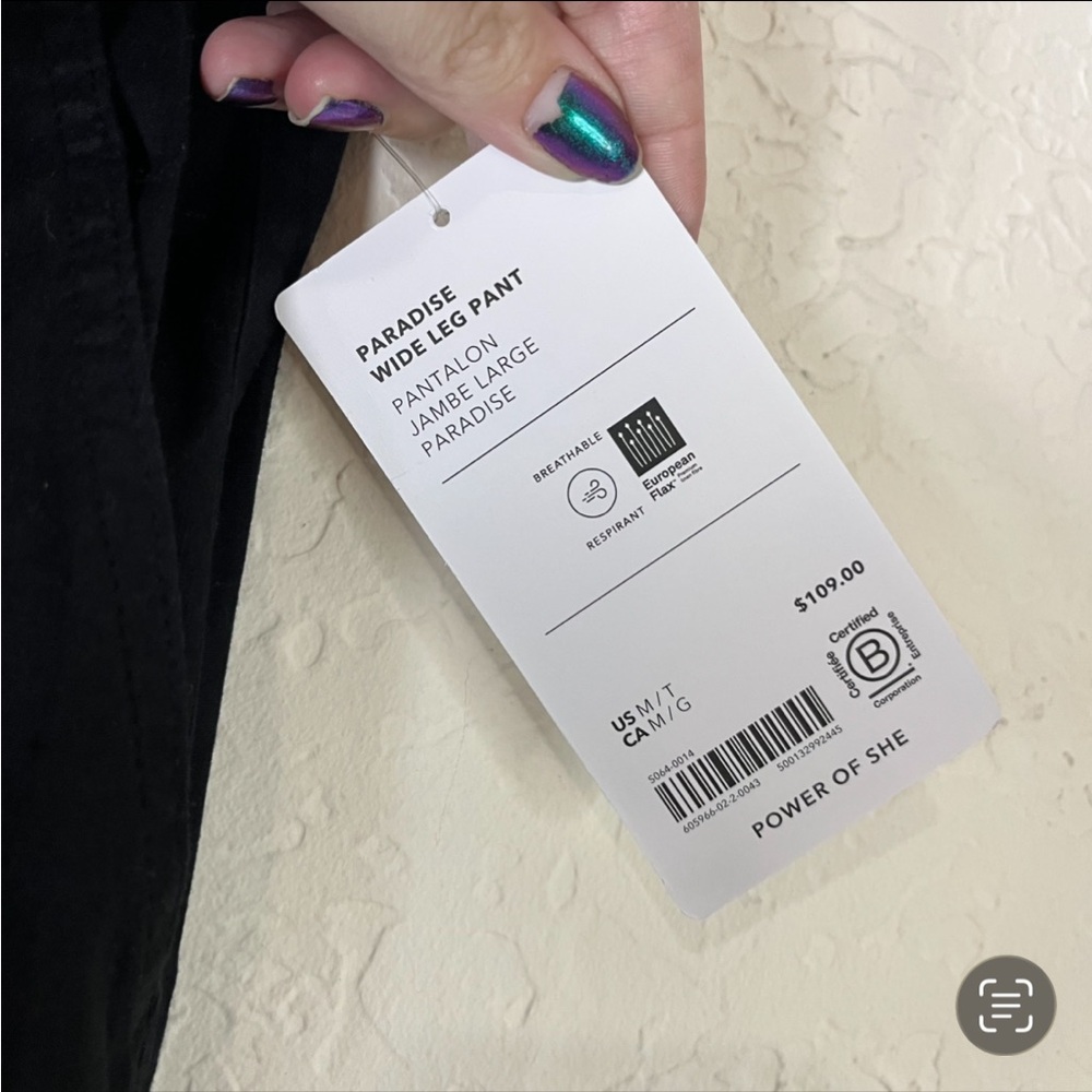 Athleta Black Wide Leg Pants - Picture 14 of 14